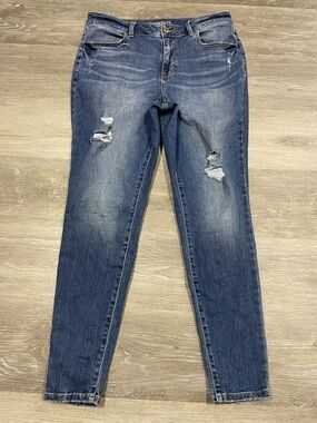 Maurices High Rise Skinny Jeans Women’s Size M Regular Inseam 30”